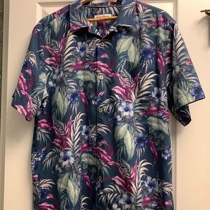 EUC Tommy Bahama silk camp shirt